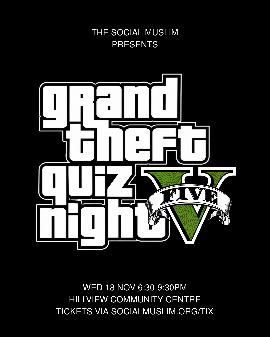 Grand Theft Quiz Night V
